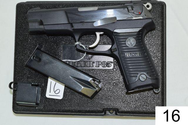 Ruger    Mod P-85    MKII    Cal 9mm    Like NIB