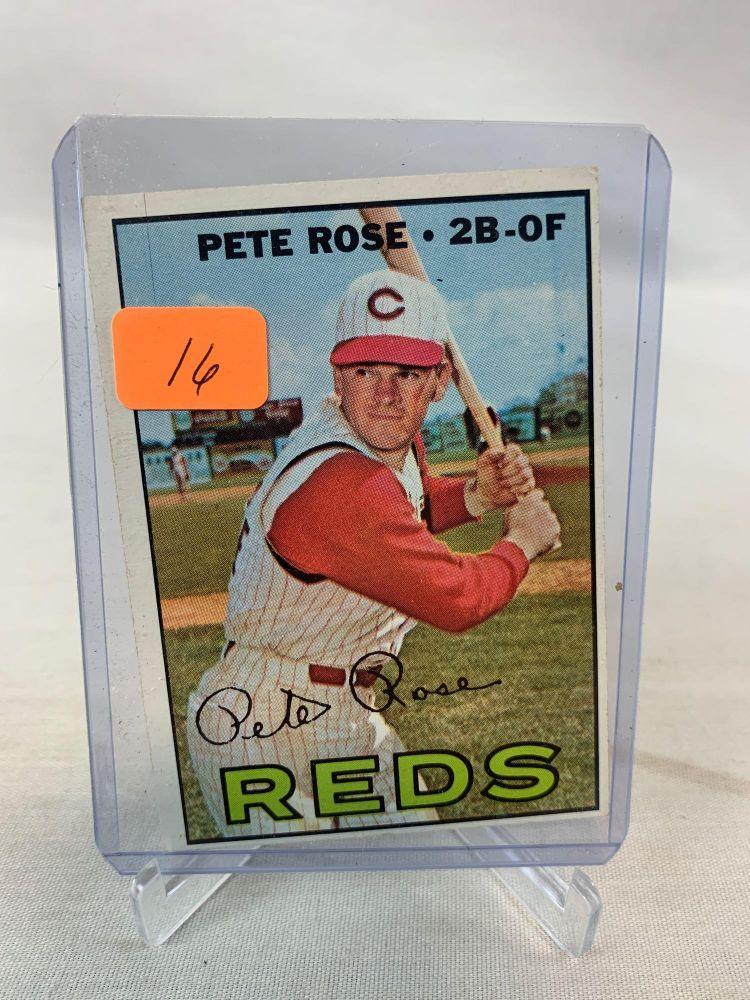 Pete Rose 1967 Topps card # 430