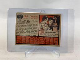 1962 Joe Torre Topps baseball Rookie Card