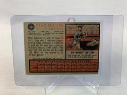 1962 Stan Musial Topps Baseball Card