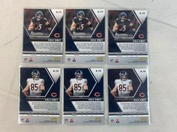 (6) COLE KMET 2020 MOSAIC NFL ROOKIE CARD  CHICAGO BEARS