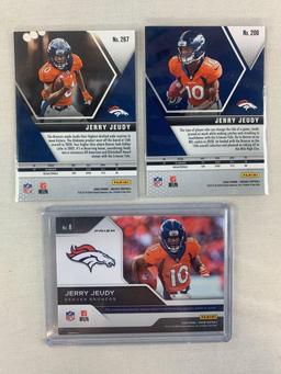 (3) Jerry Jude- 2020 PANINI MOSAIC (2), Prizim Gear ROOKIE Broncos