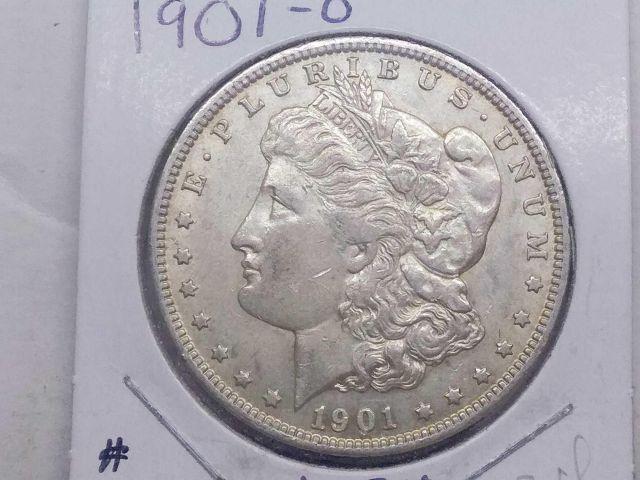 1901O MORGAN DOLLAR XF+