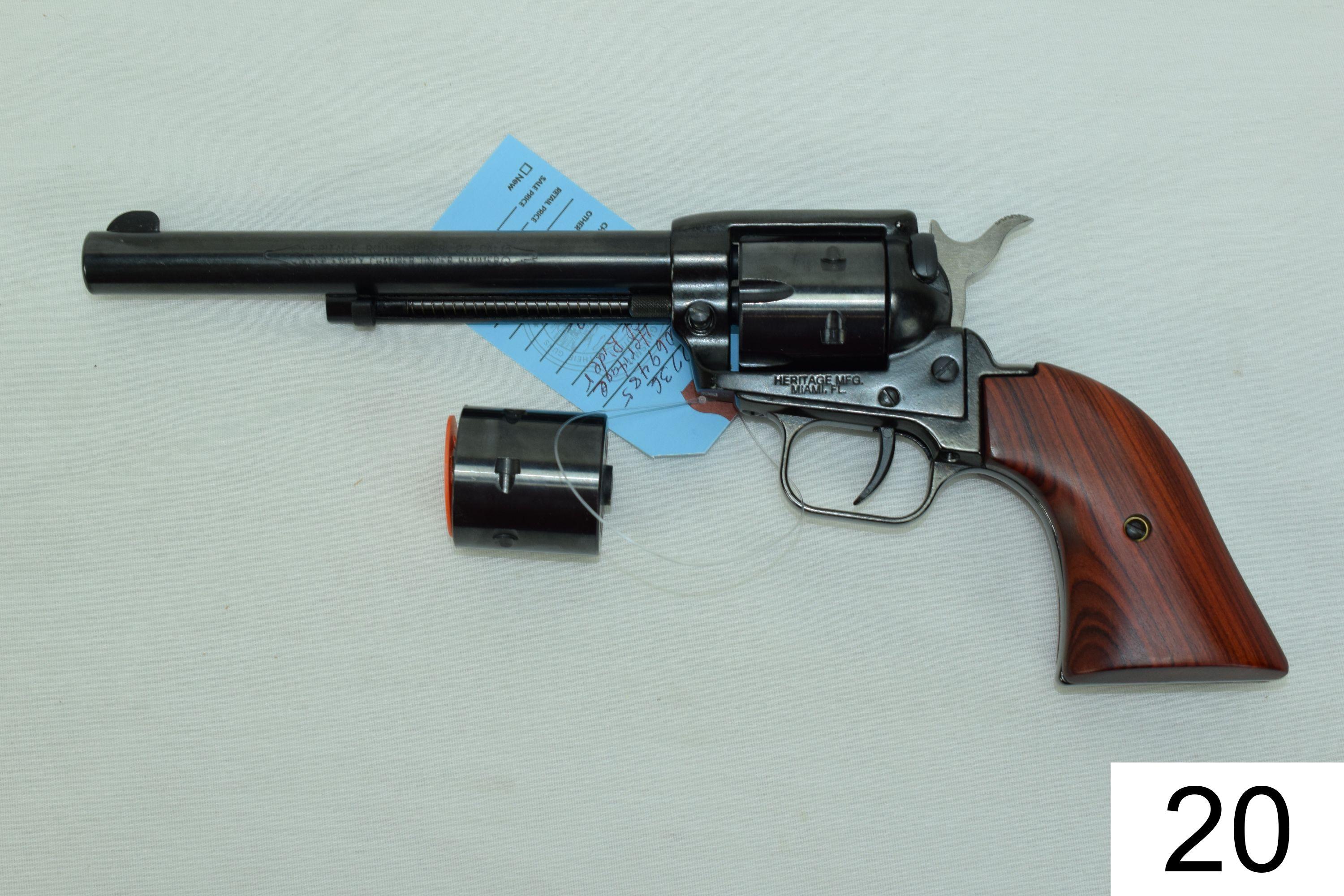 Heritage    Rough Rider    Cal .22 LR/.22 Mag    SN: W69485    Condition: Like NIB