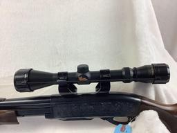 Remington model 7600, 270 win, golden antler scope