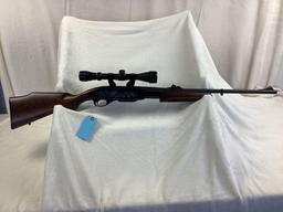 Remington model 7600, 270 win, golden antler scope