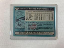 1980 Topps Baseball Complete Set w/ Rickey Henderson Rookie EX