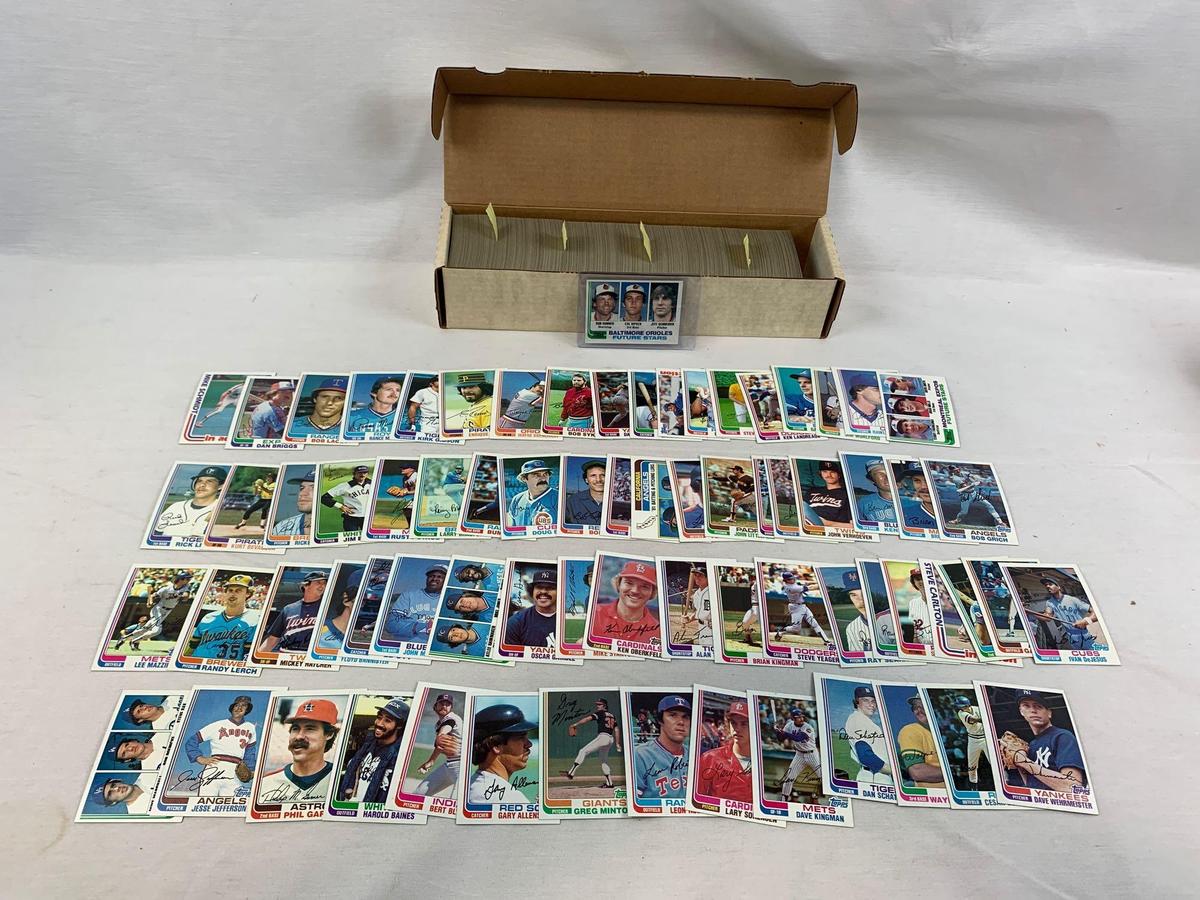 1982 Topps Baseball Complete Set NR-MT