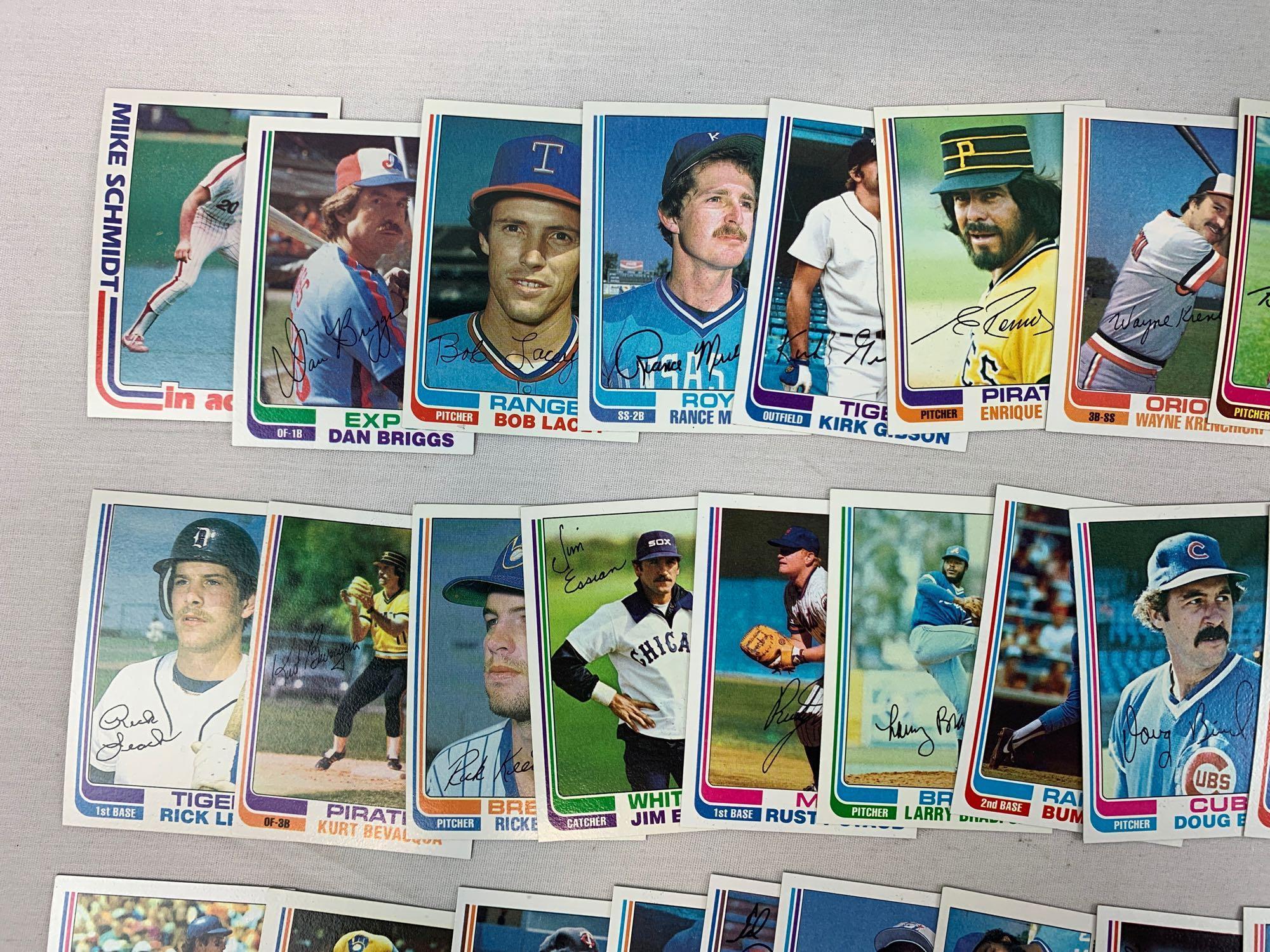 1982 Topps Baseball Complete Set NR-MT