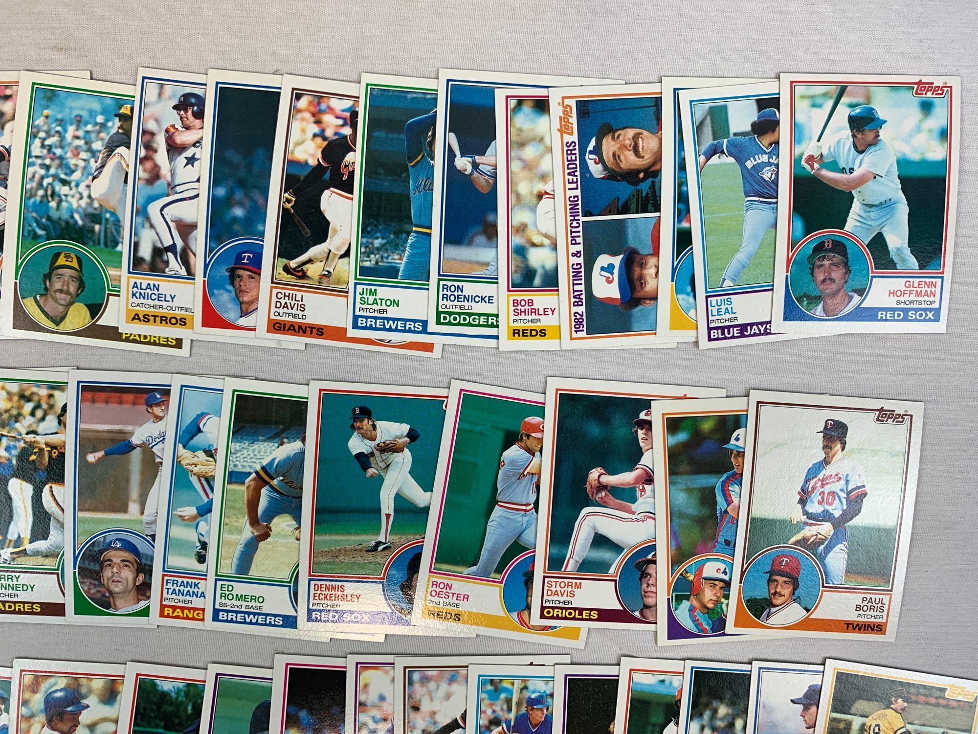 1983 Topps Baseball Complete Set w/ Sandberg, Gwynn Boggs Rookies EX+