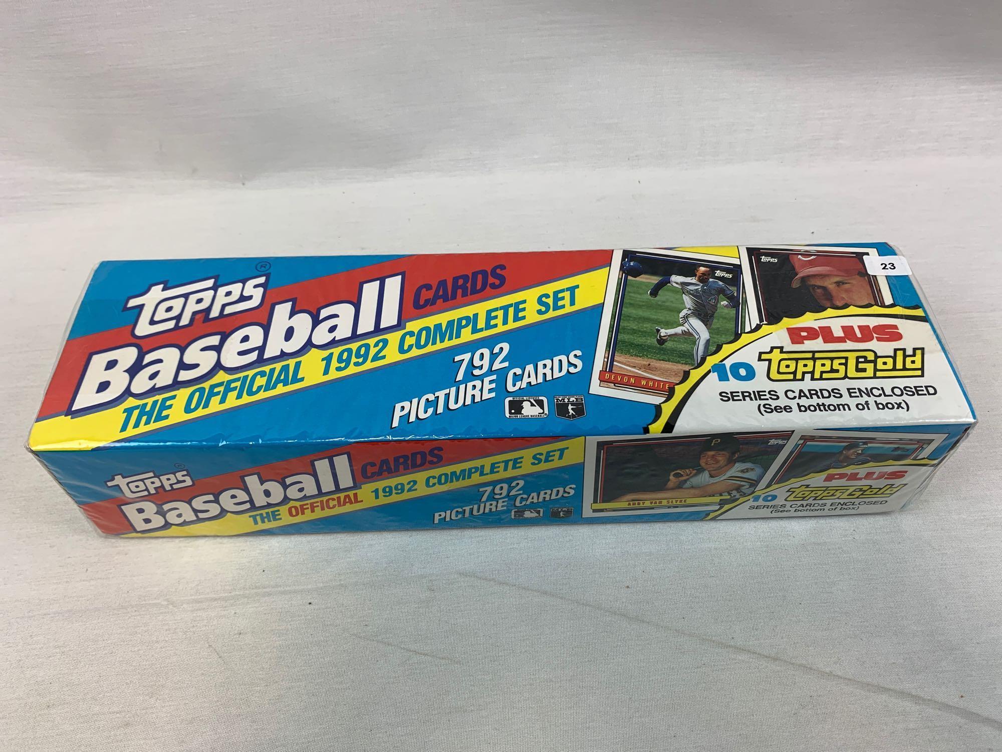 1992 Topps Baseball Factory Sealed Set