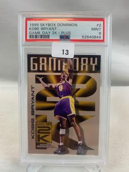 1999 Skybox Dominion Kobe Bryant Game Day 2K Plus PSA 9