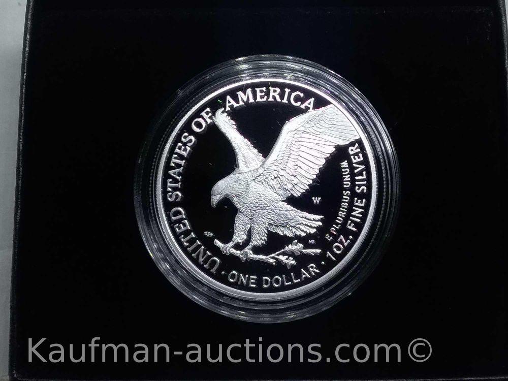 2021 TYPE-2 SILVER EAGLE IN HOLDER PF