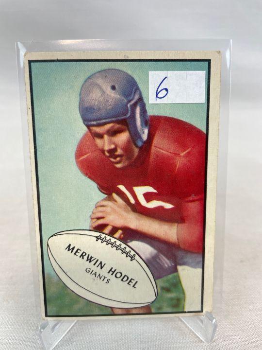 1953 Bowman FB Merwin Hodel  VG-EX