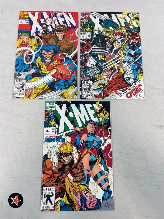 (3) X-Men Comic Books - Issues: 4-6