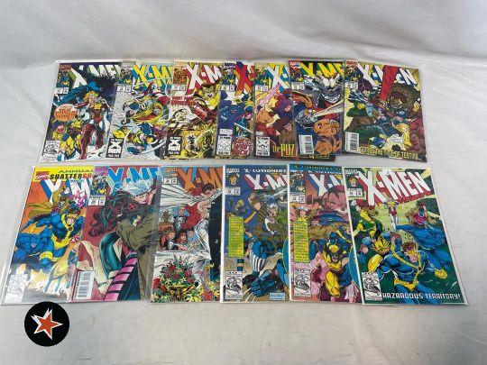 (13) X-Men Comic Books - Issues: 13, 14, 16-24, 30, Annual Shattershot (Part 1)