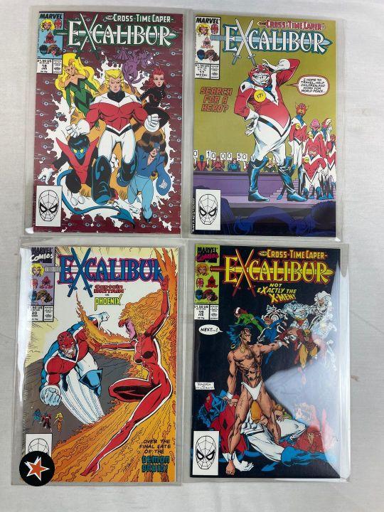 (29) Excalibur Comic Books - Issues: 1-29