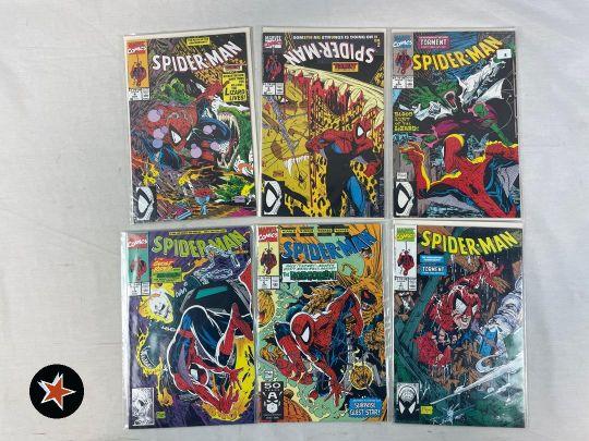 (6) Spider-Man: 1990s Comic Books - Issues: 2-7