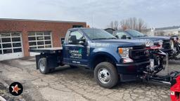 2020 Ford F-350 XL Stake Body Truck with Dump Bed