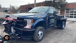 2020 Ford F-350 XL Stake Body Truck with Dump Bed