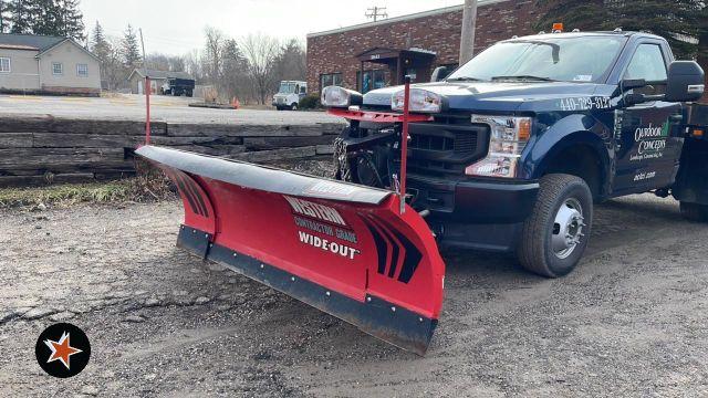 Western Wide-Out Plow attachment/ 8' to 10'