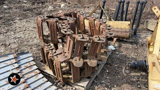 Steel tracks for skid steer