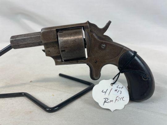 Rare Swamp Angel 41 Rim Fire Pistol In Non Working Condition