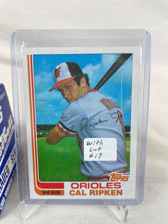 1982 Topps Traded Baseball Set Complete in Box with Cal Ripken Jr