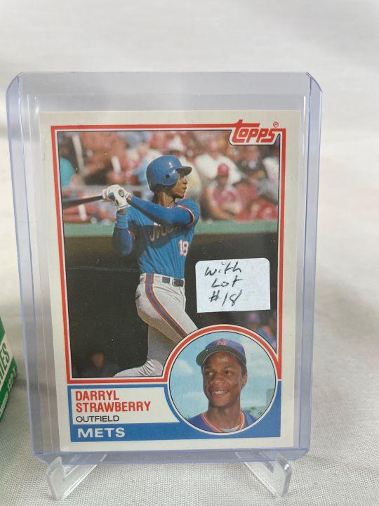 1983 Topps Traded Baseball Set Complete in Box with Strawberry