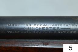Winchester   Mod 03   Cal .22 Automatic
