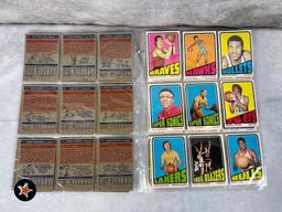 1972-73 Topps Basketball Lot