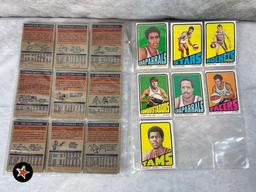 1972-73 Topps Basketball Lot