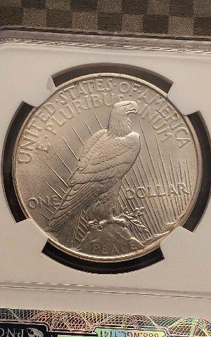 1934 PEACE DOLLAR NGC MS63