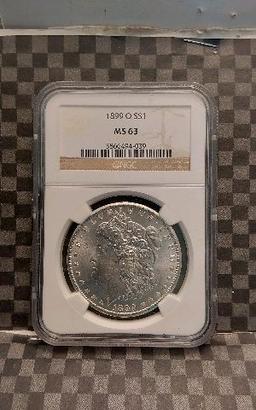 1899O MORGAN DOLLAR NGC MS63