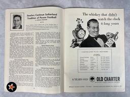 1951 Cleveland Browns vs. Steelers Program and Ticket