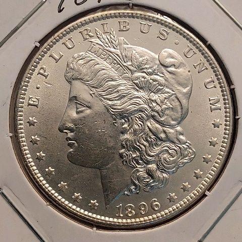 1896 MORGAN DOLLAR BU