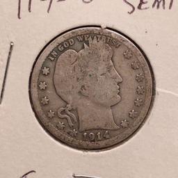 1914S BARBER QUARTER G