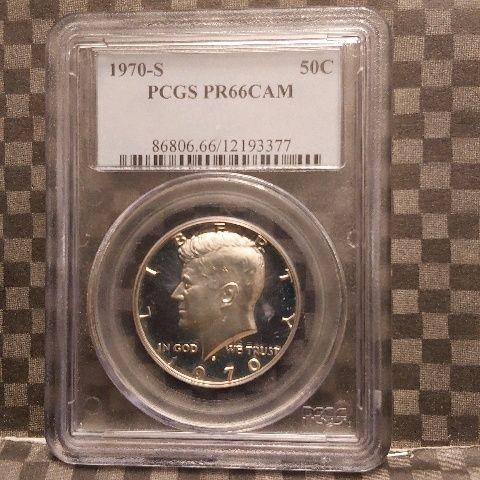 1970S KENNEDY HALF PCGS PR66CAM