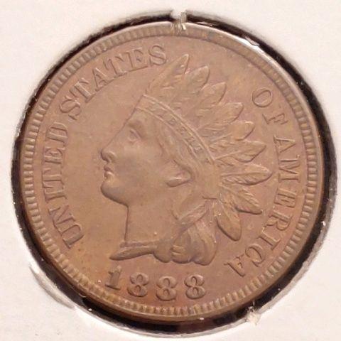 1888 INDIAN HEAD CENT UNC