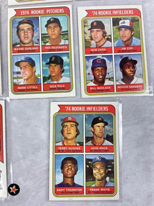 1973 Topps Baseball lot of 25, Leaders and Stars