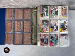 1984 Topps Baseball w/ Mattingly Rc Complete in Binder