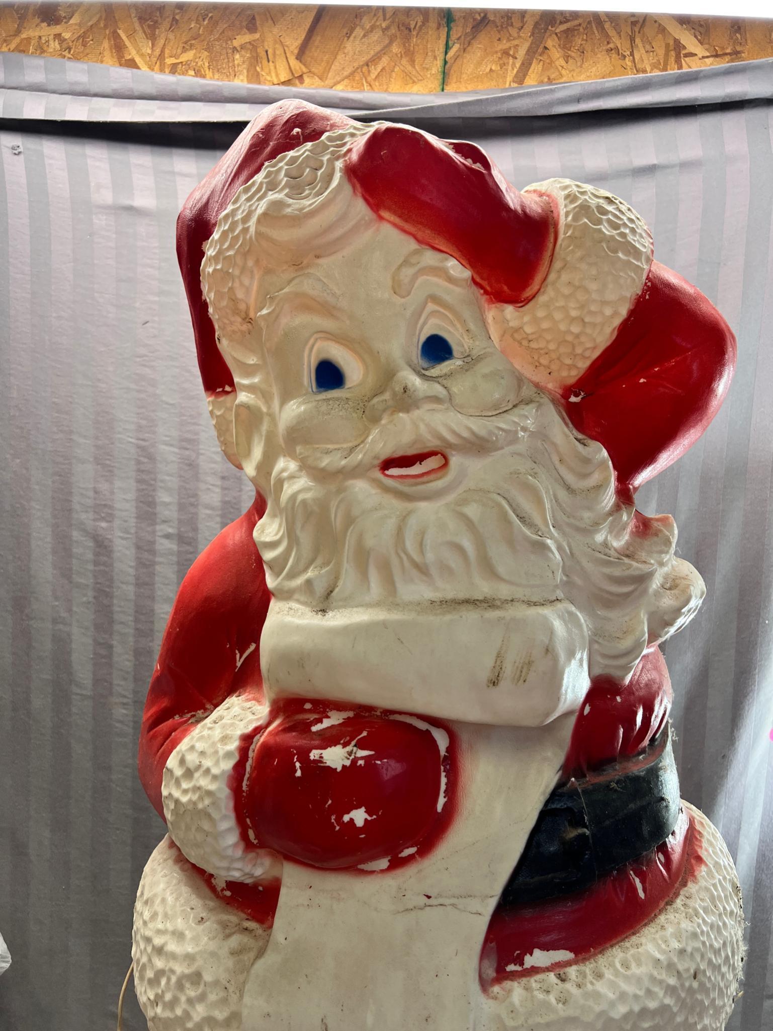 Vintage large size Santa Blowmold with power cord