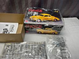 AMT 1/25th Scale 1940 Ford Coupe Coca Cola, appears complete, see pics