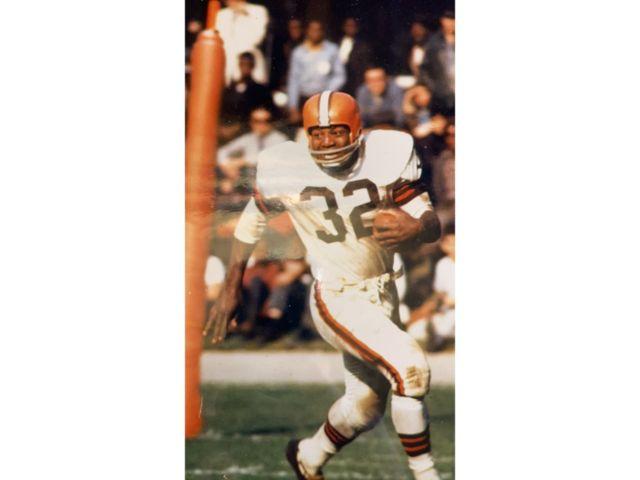 Jim Brown signed photograph