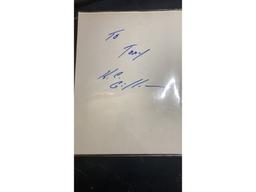 John Havlicek signature