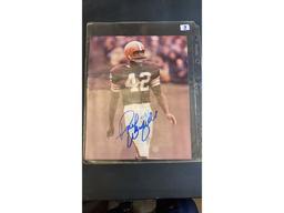 Paul Warfield signed Photograph