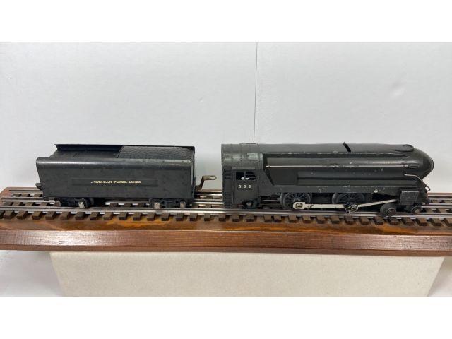 AMERICAN FLYER O GAUGE #553 LOCOMOTIVE W/TENDER