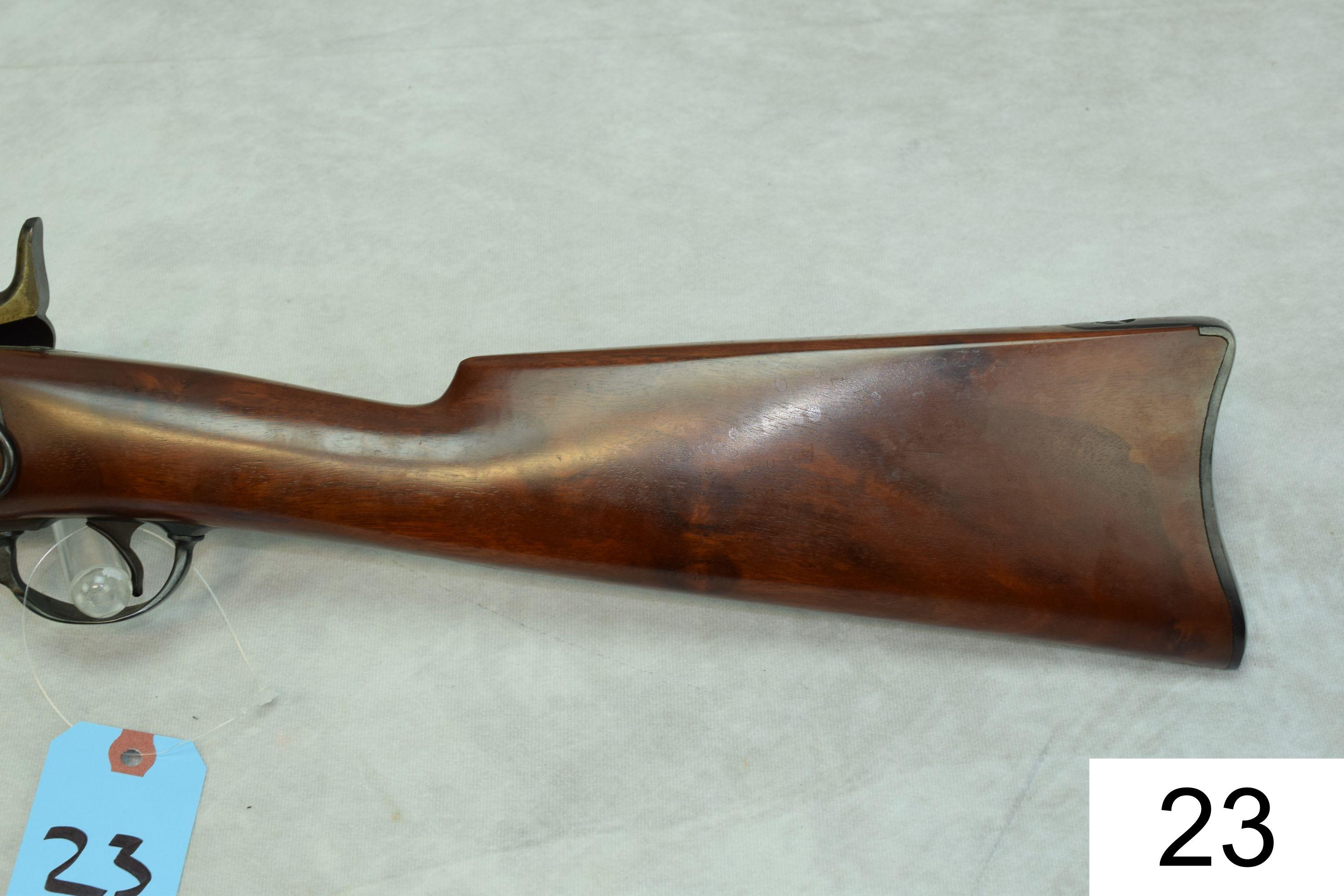 Springfield  Mod 1873 Trapdoor Carbine  Cal .45-70  23-1/4” Barrel