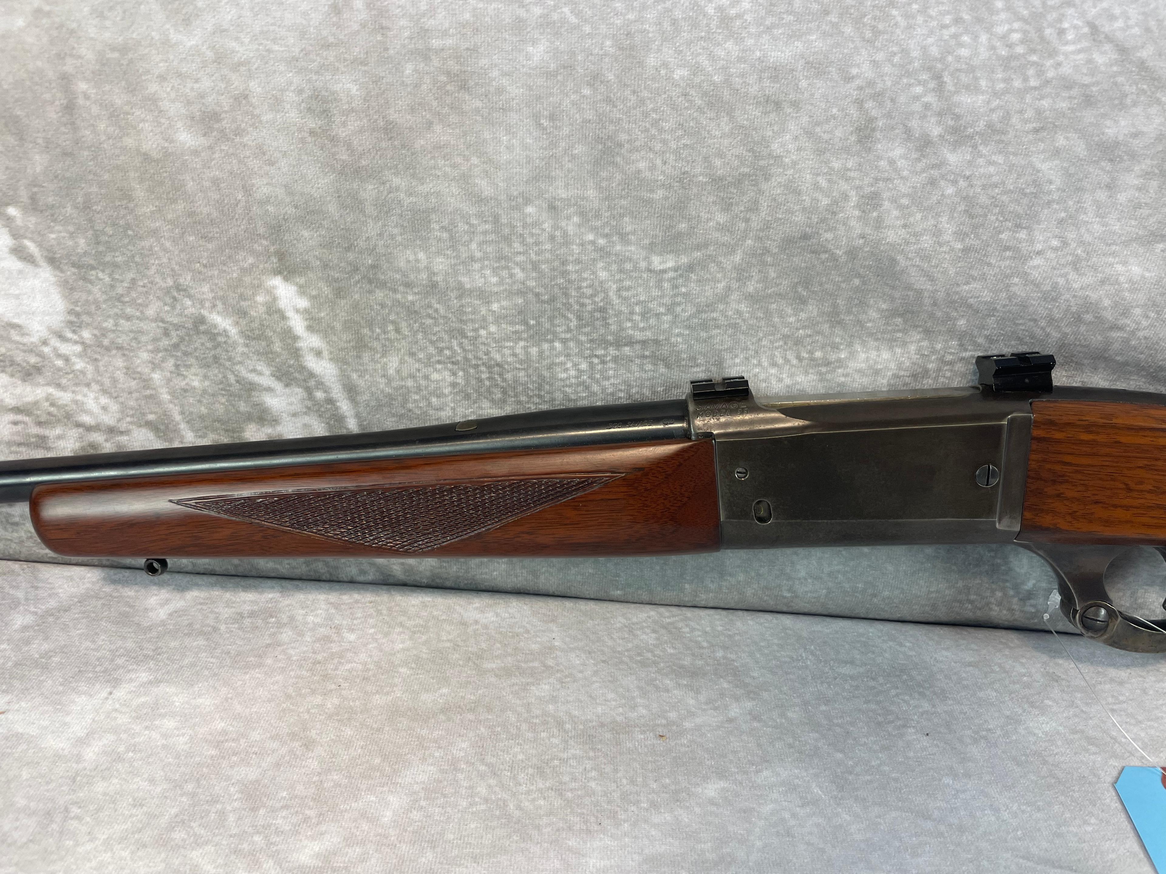 Savage  Mod 99-R Post-war  Cal .300-Sav.  24” Barrel