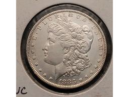 1883O MORGAN DOLLAR UNC CLEANED